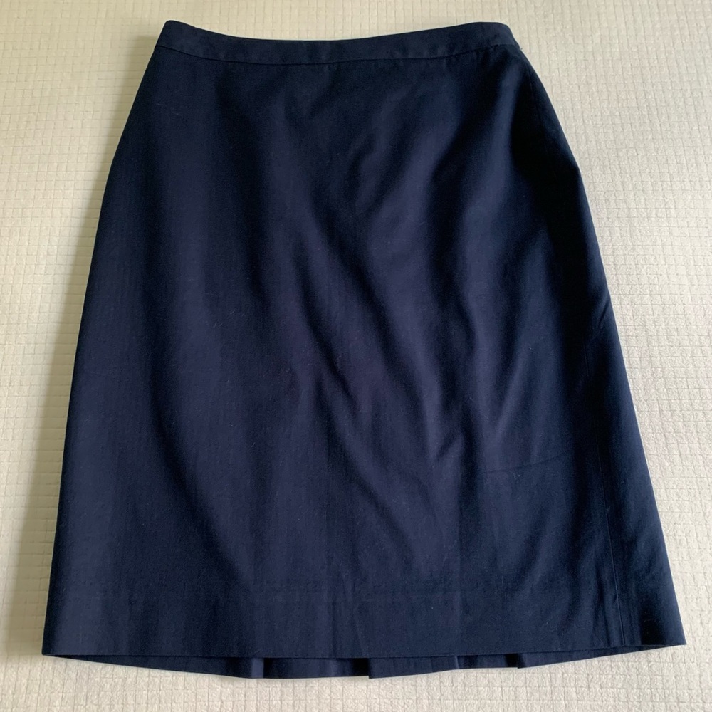 Classic Navy A-Line Women's Skirt